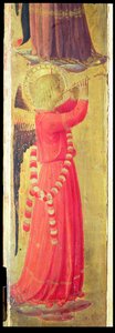 Angel Playing a Pipe (detail) by Fra Angelico